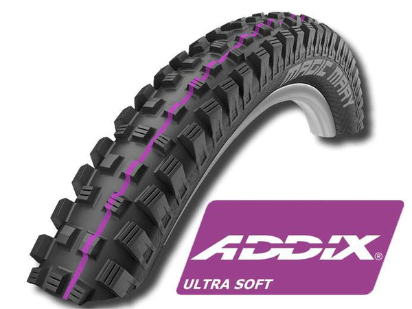 SCHWALBE MAGIC MARY Super Gravity TLE Falt, Addix Ultra Soft - Premium Bikeshop