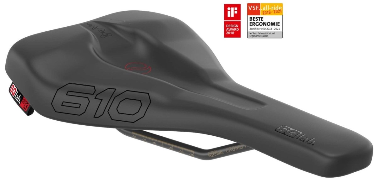 SQlab Sattel 610 ERGOLUX® active - Premium Bikeshop
