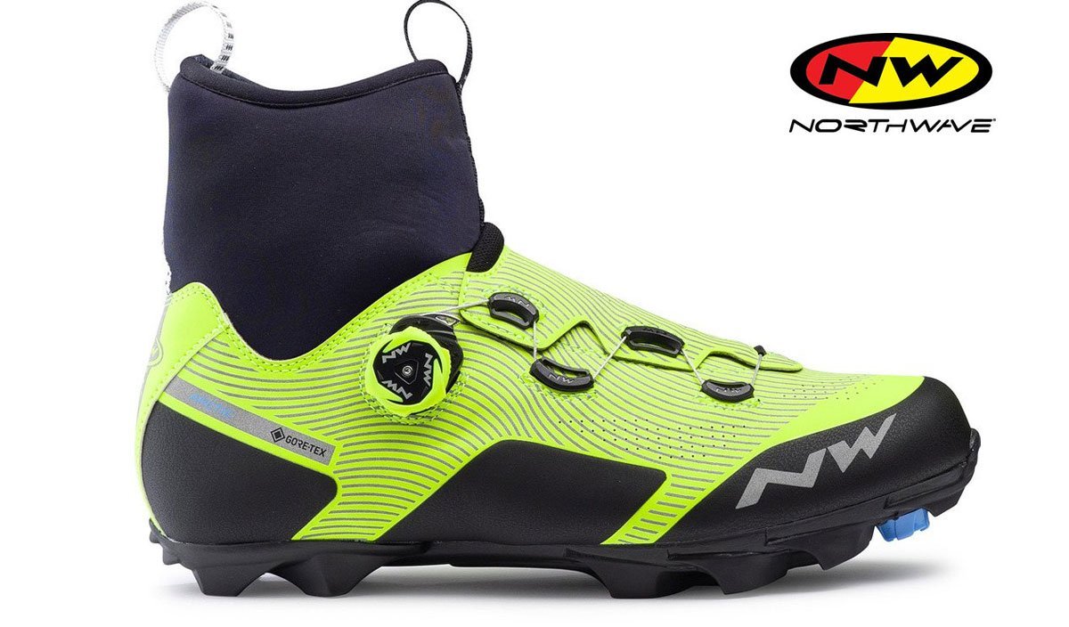 Northwave Celsius XC Arctic GTX Reflective/Yellow Fluo - Premium Bikeshop