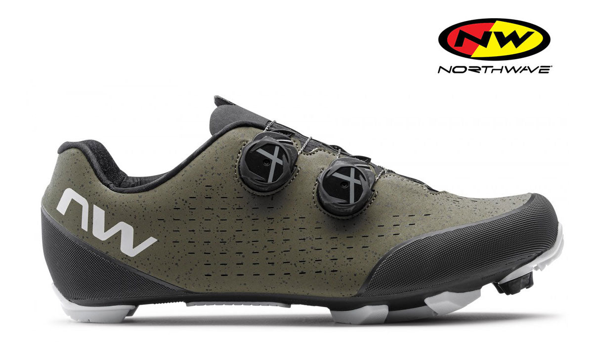 Northwave Rebel 3 MTB-Schuhe green - Premium Bikeshop