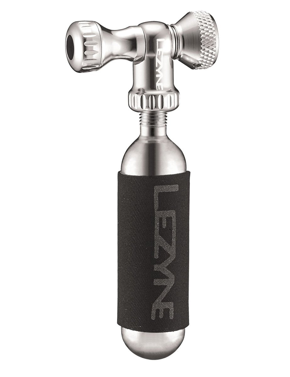 LEZYNE CO2 Pumpe Control Drive CNC silber - Premium Bikeshop