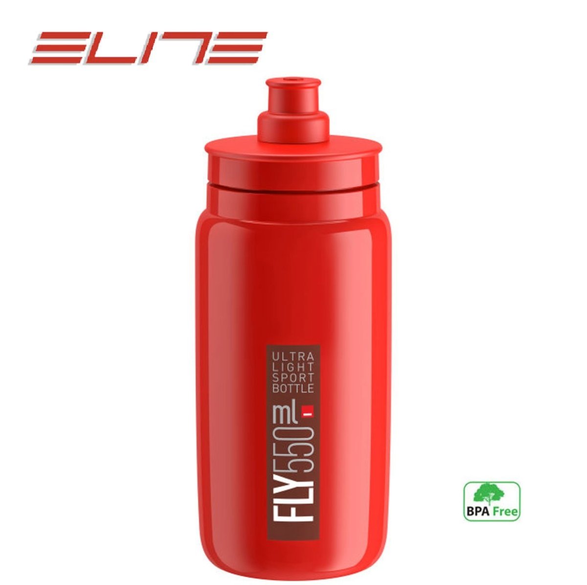 Elite Trinkflasche Fly rot - Premium Bikeshop