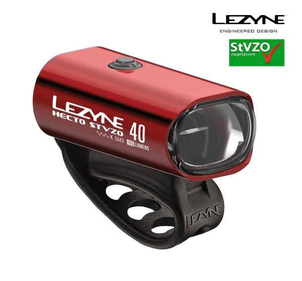 LEZYNE - Hecto StVZO 40 LED Frontlicht red - Premium Bikeshop