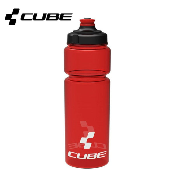 CUBE Trinkflasche 0,75l Icon transparent rot - Premium Bikeshop