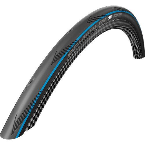 Schwalbe One V-Guard blue Stripes - Premium Bikeshop