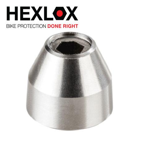 HEXLOX Sicherheitmutter Nabenschaltung Fixi silber - Premium Bikeshop