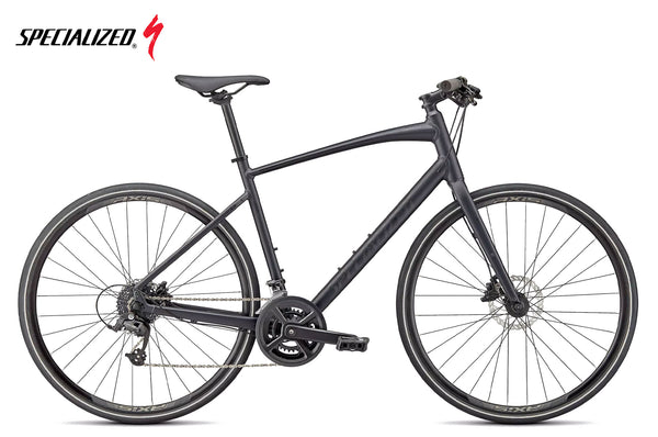 Specialized Sirrus 2 Satin Cast Black / Black / Black Reflective - Premium Bikeshop