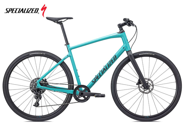 Specialized Sirrus X 4.0 GLOSS Lagoon blue / Tropical Teal / satin reflctive - Premium Bikeshop