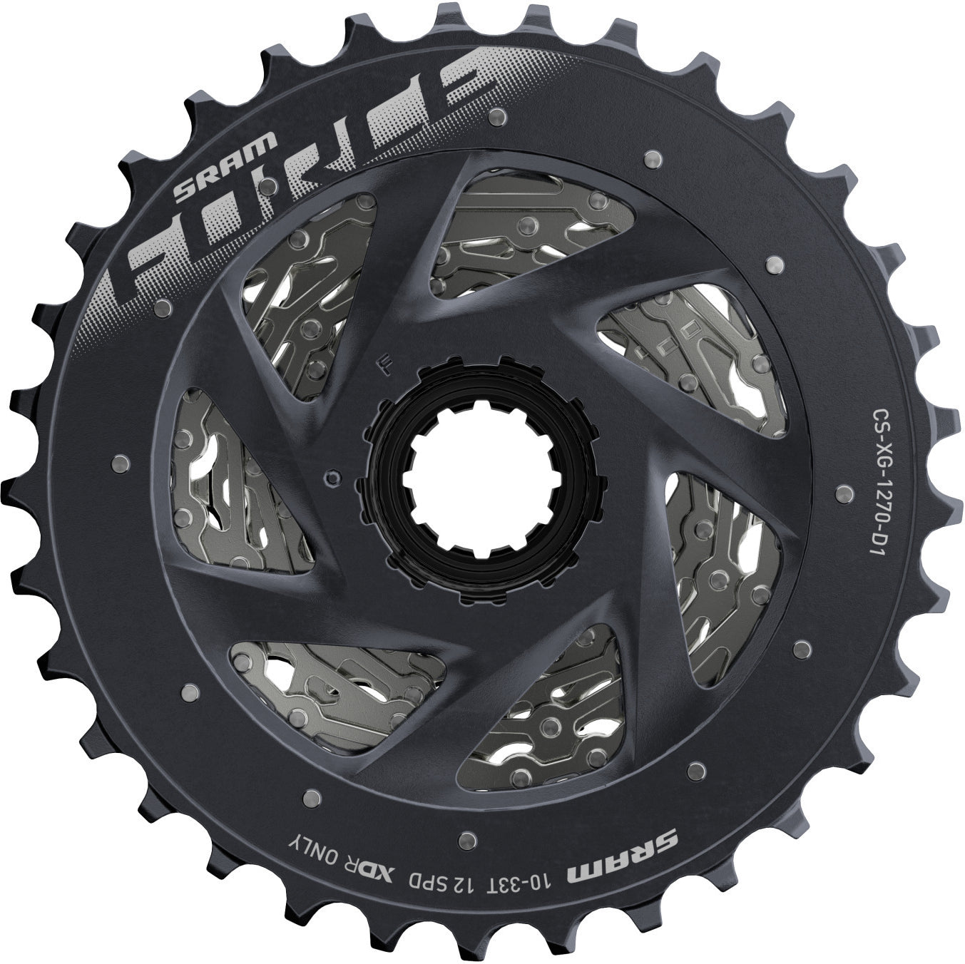 SRAM Kassette XG-1270 X-Range silber - Premium Bikeshop