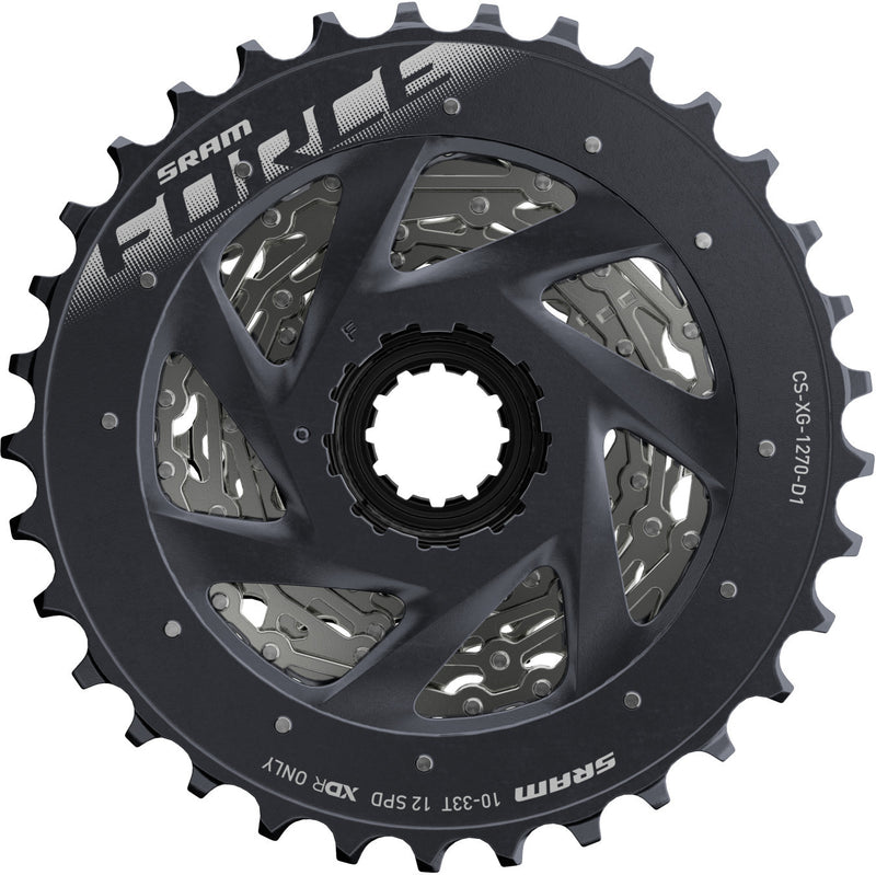 SRAM Kassette XG-1270 X-Range silber - Premium Bikeshop