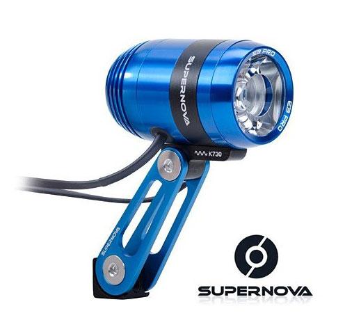 SUPERNOVA E3 PRO 2 blue Dynamo-Scheinwerfer mit K~ - Premium Bikeshop