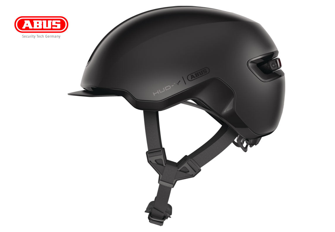 ABUS Hud-Y Ace - Fahrradhelm velvet black matt - Premium Bikeshop