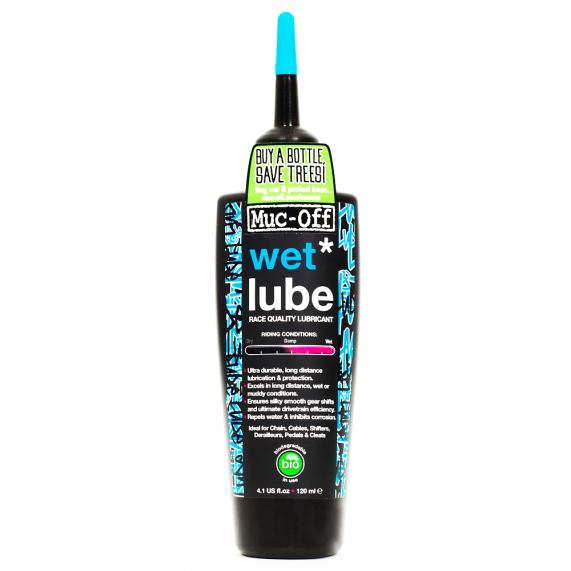 Muc-Off Kettenschmiermittel Wet Lube, 120ml - Premium Bikeshop