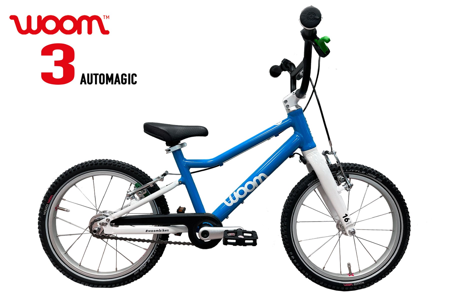 WOOM 3 16" Automagic sky blue - Premium Bikeshop
