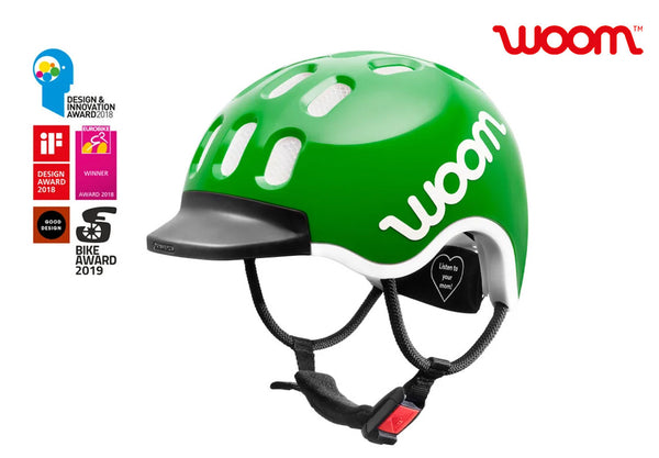 WOOM HELM GREEN - Premium Bikeshop