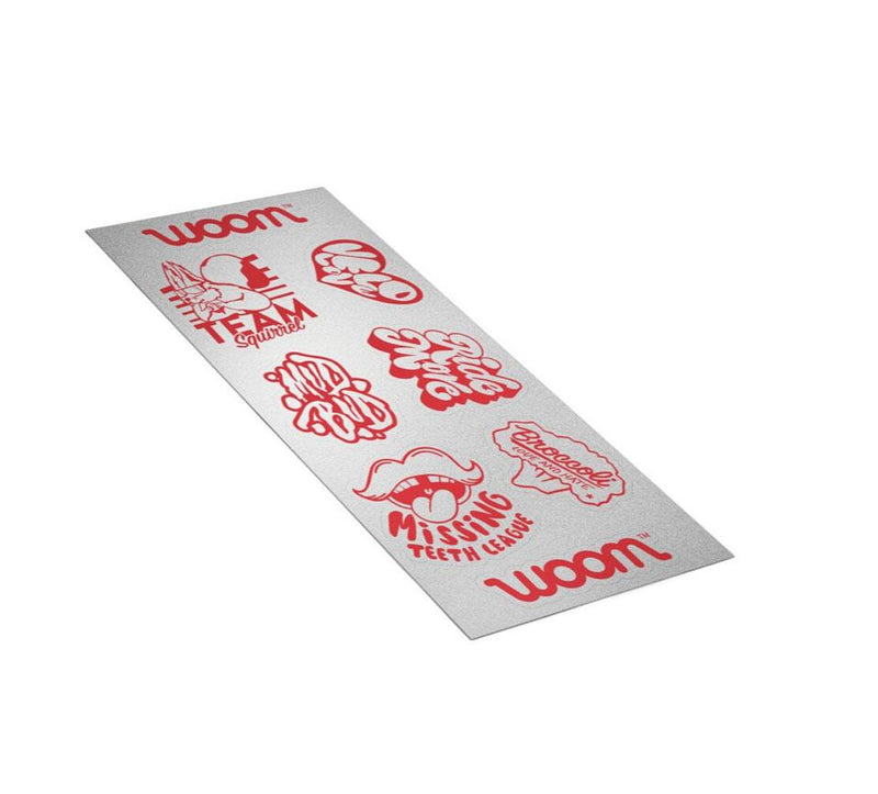 WOOM GLAM Reflektierende Sticker - Premium Bikeshop