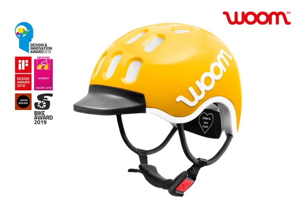 WOOM HELM YELLOW - Premium Bikeshop