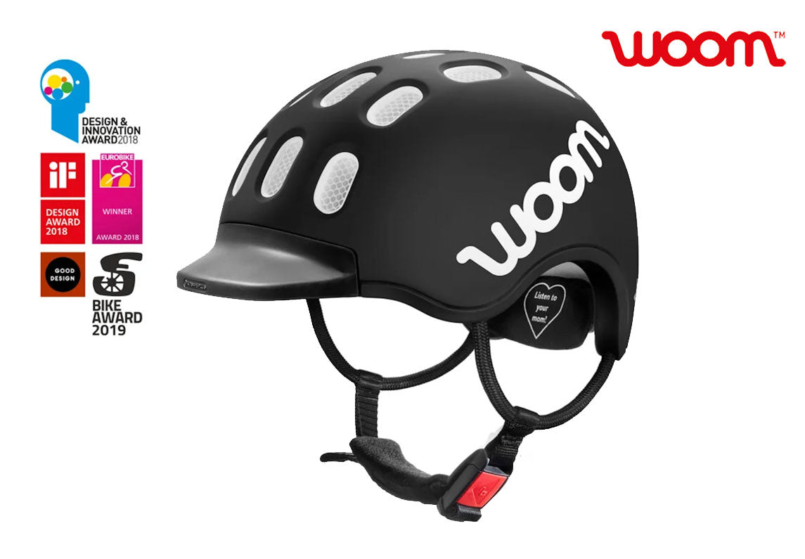 WOOM HELM BLACK - Premium Bikeshop