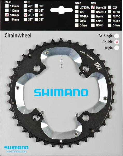 SHIMANO Kettenblatt DEORE XT FC-M785 40 Z - Premium Bikeshop